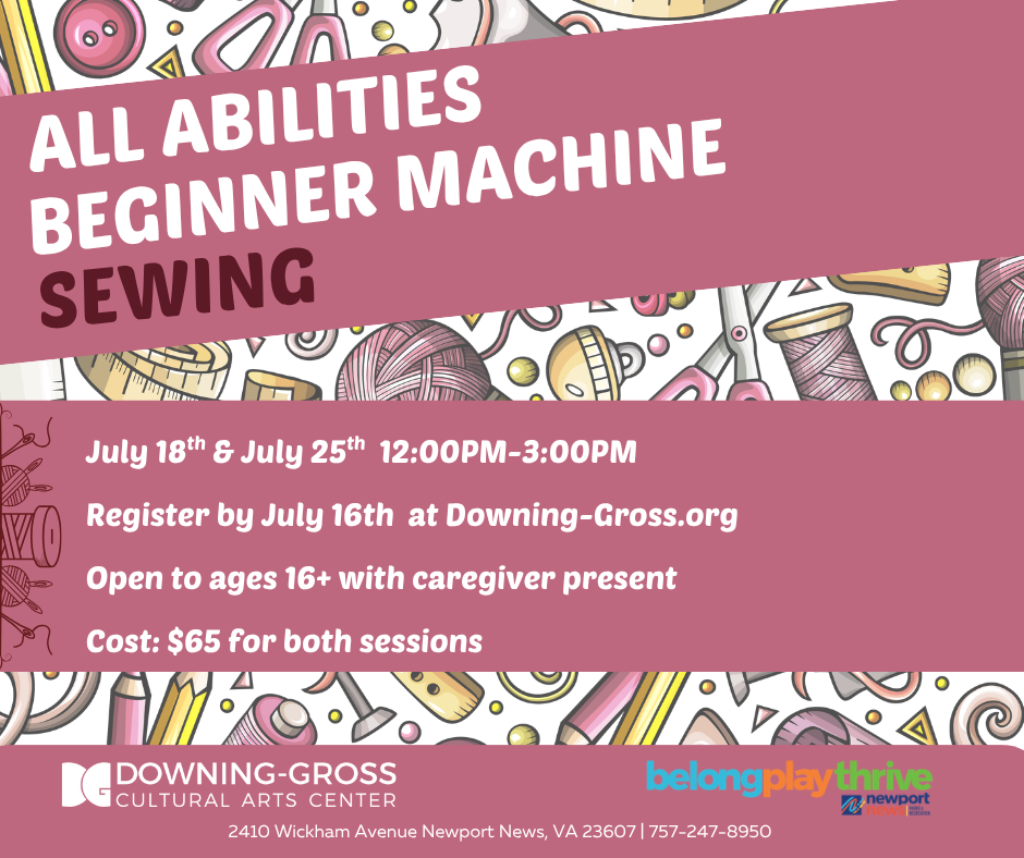 Beginner Machine Sewing for Special Needs Individuals 