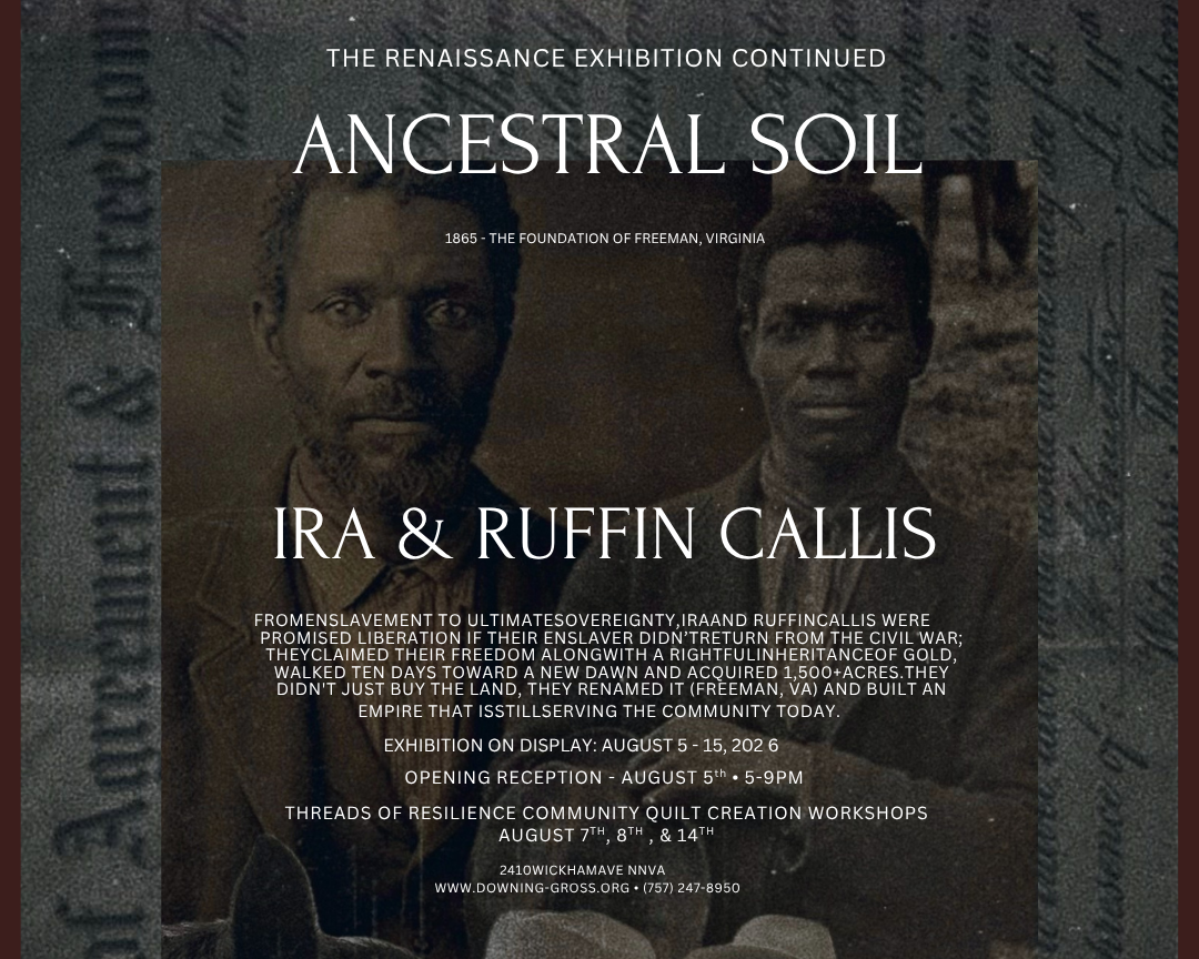 ANCESTRAL SOIL: 1865 - THE FOUNDATION OF FREEMAN, VIRGINIA