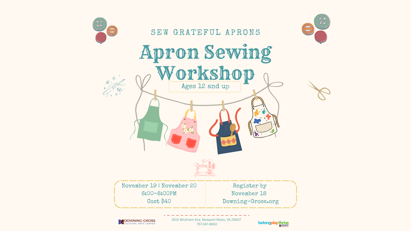 Sew Grateful Aprons Workshop