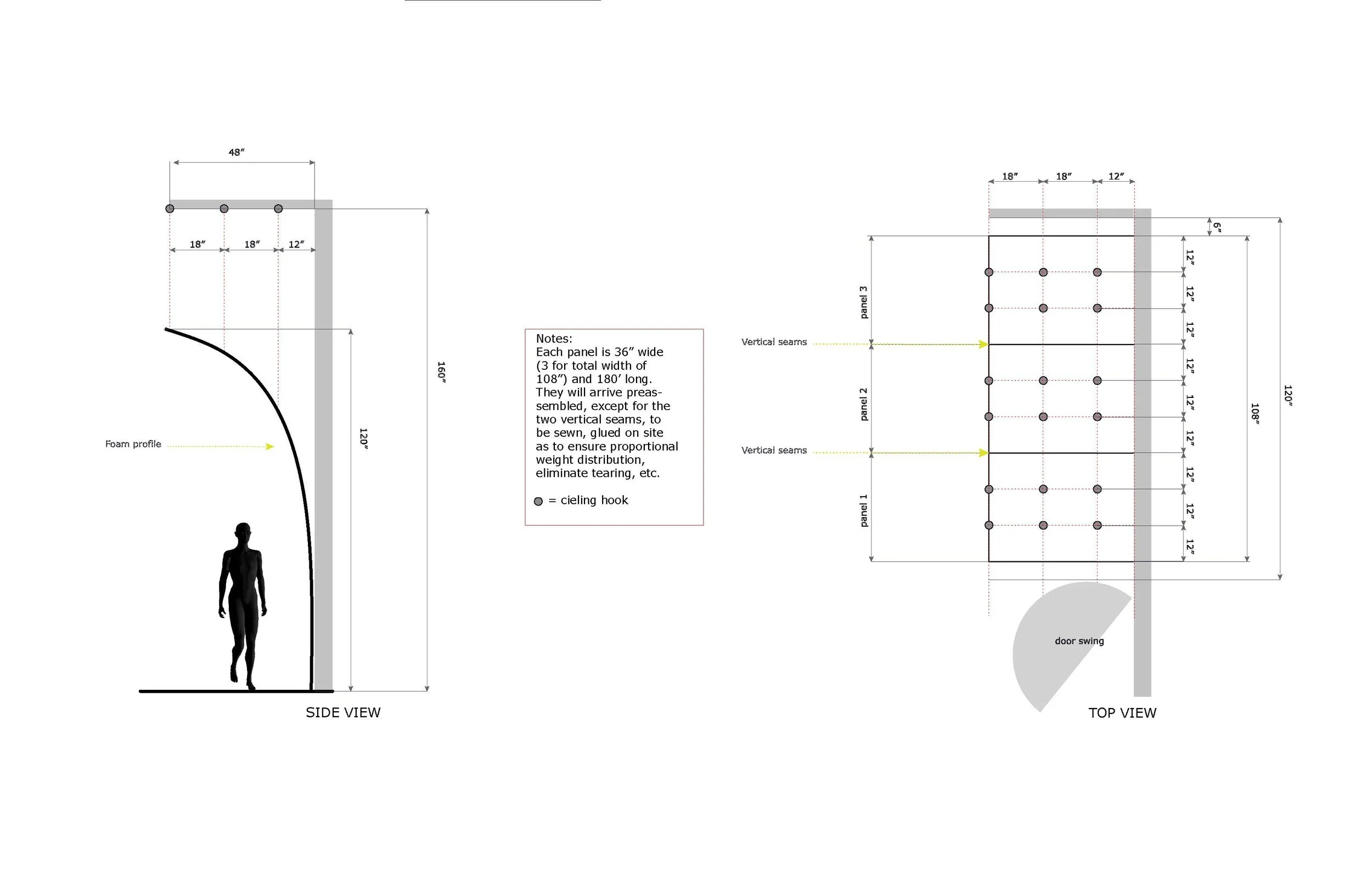 Proposal for Installation at Kayrock Gallery