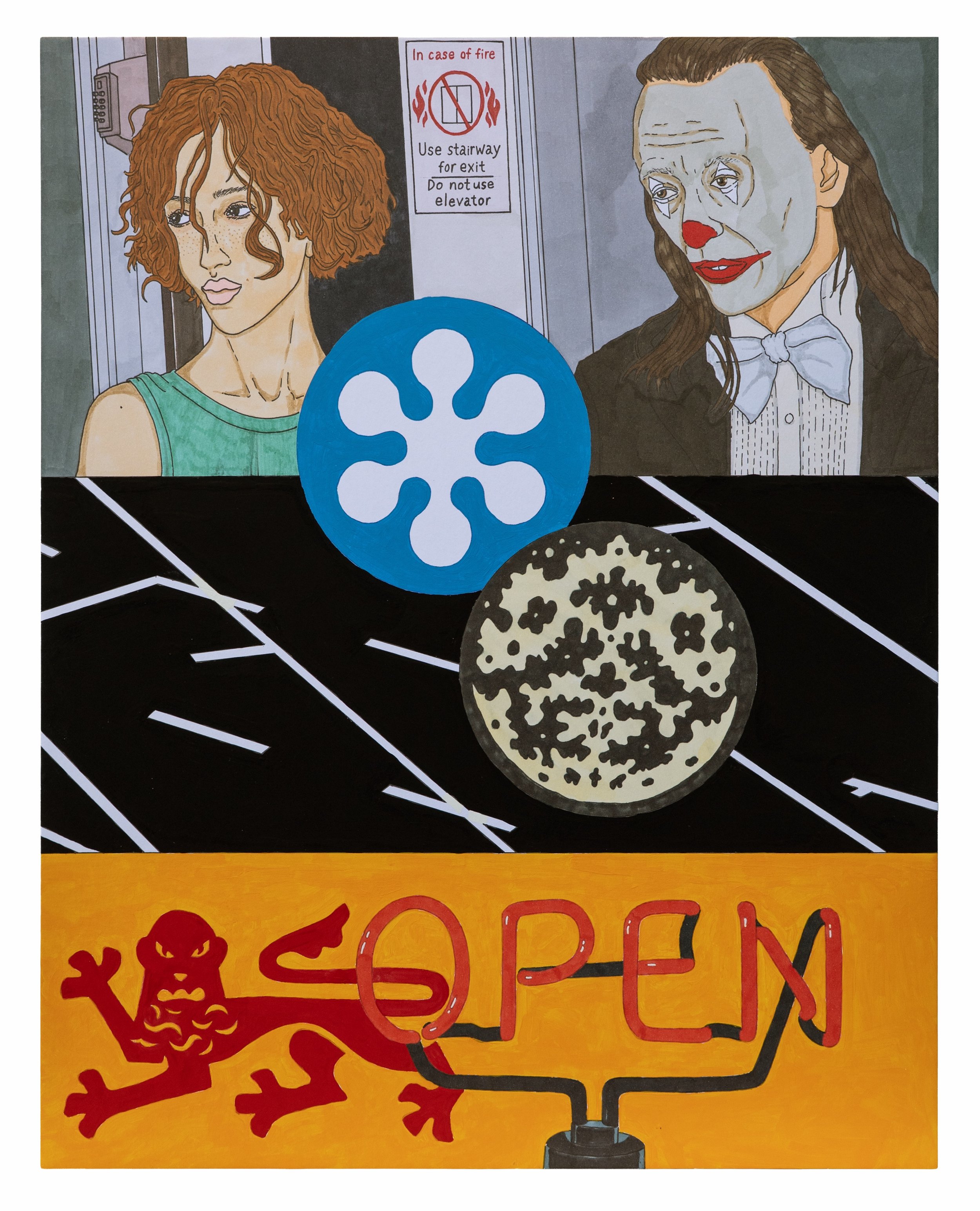 SlopWorld (Requisite Intervals of Grief / To Recreate Myself as I Am Now), 2025 [SOLD]