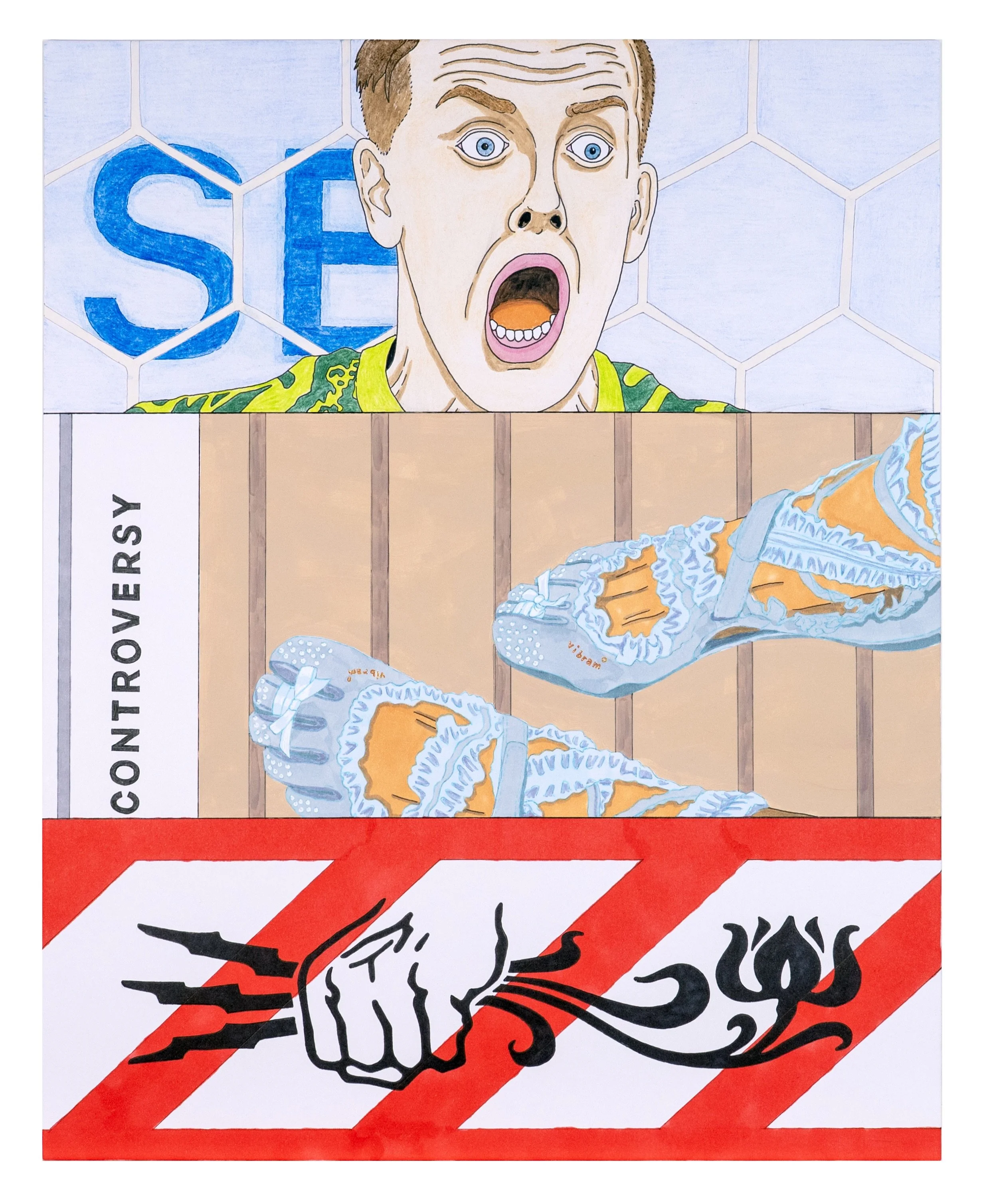 SlopWorld (Countervailing Forces / The Past, a Sort of Vinegar, Blending with the Oil of the Present), 2025