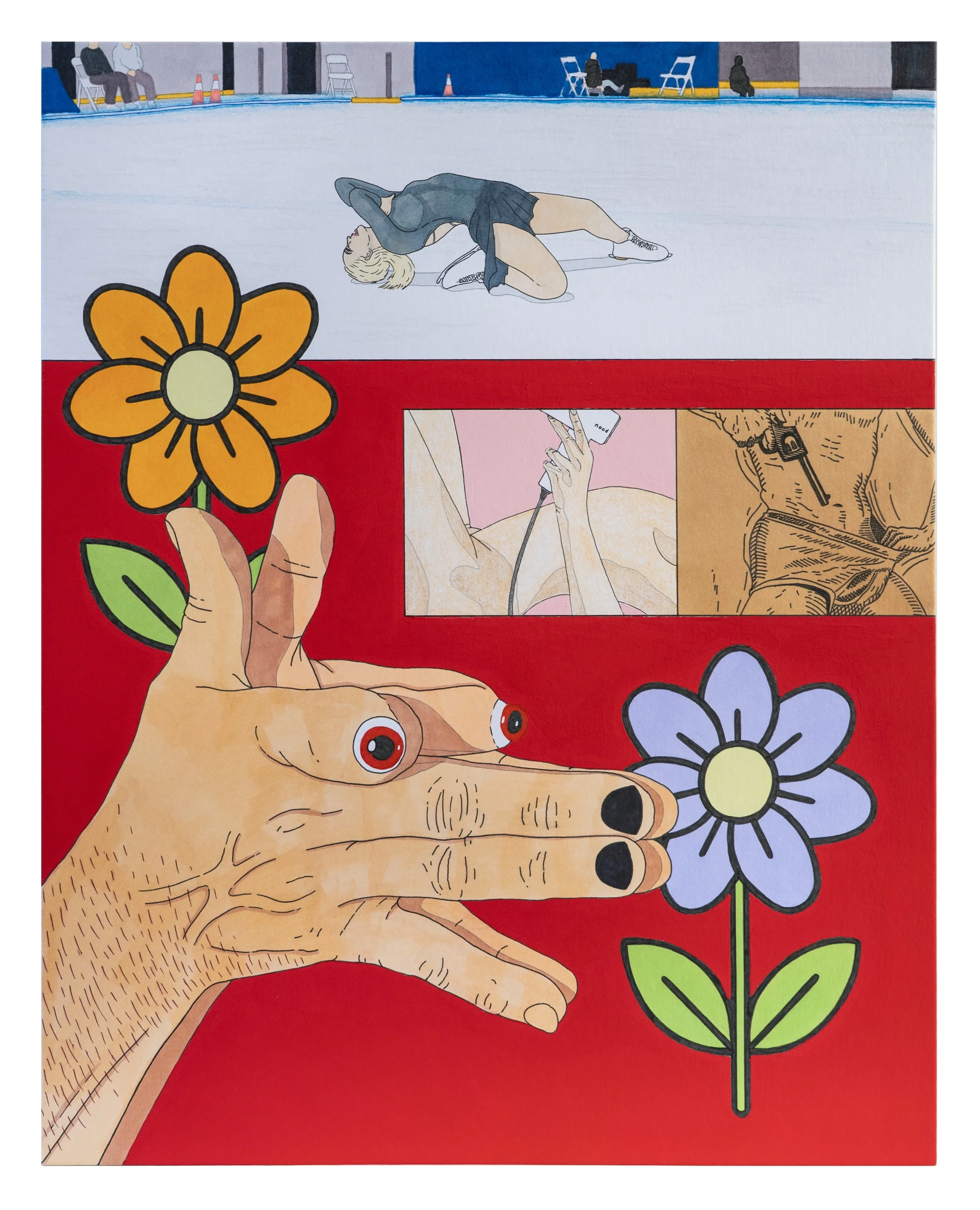 SlopWorld (People That Become Islands / Retreating to a Realm of Sacred Memory), 2025