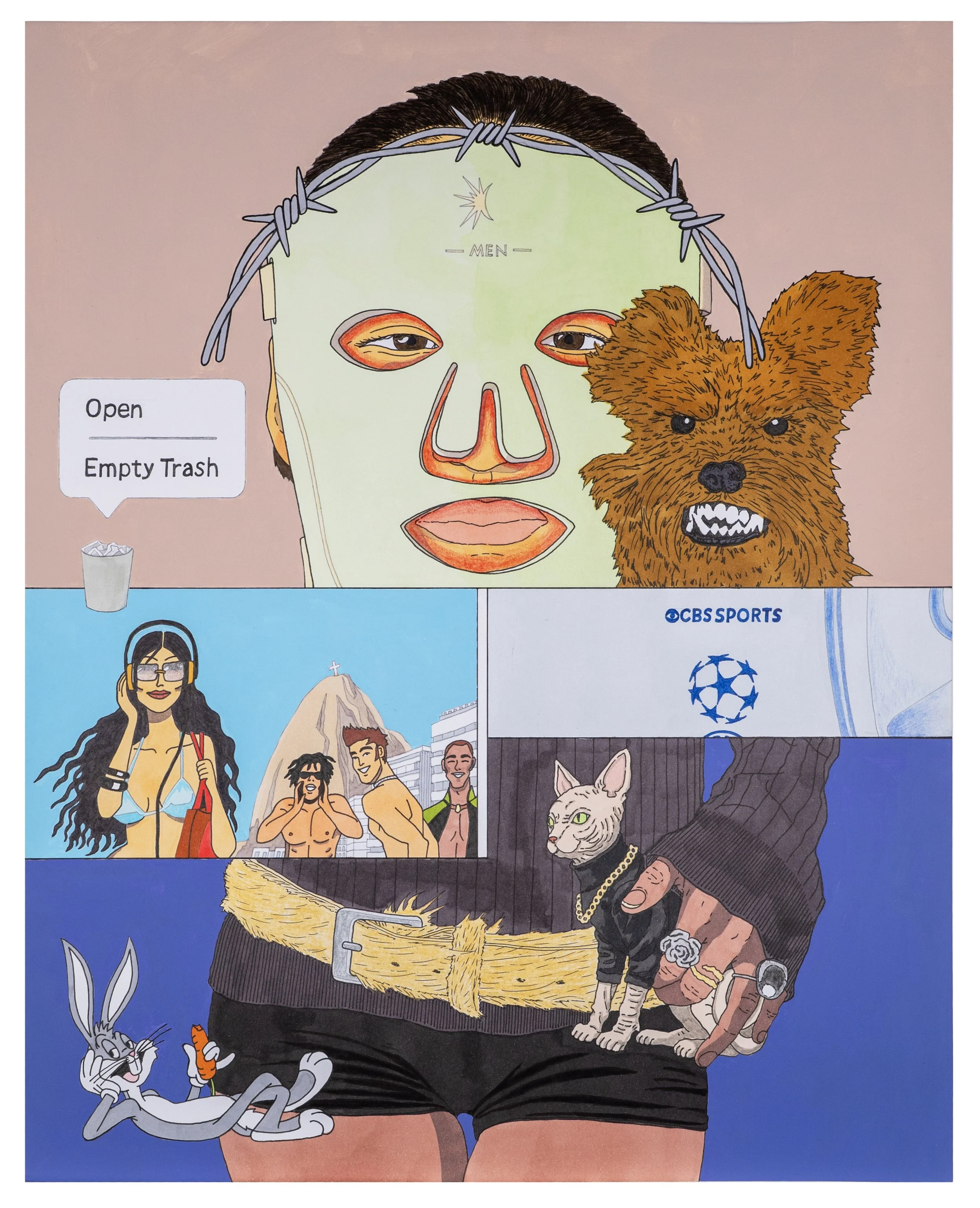 SlopWorld (The Pursuit of Oblique Strategies / Peace Is a Double Locked Door), 2025