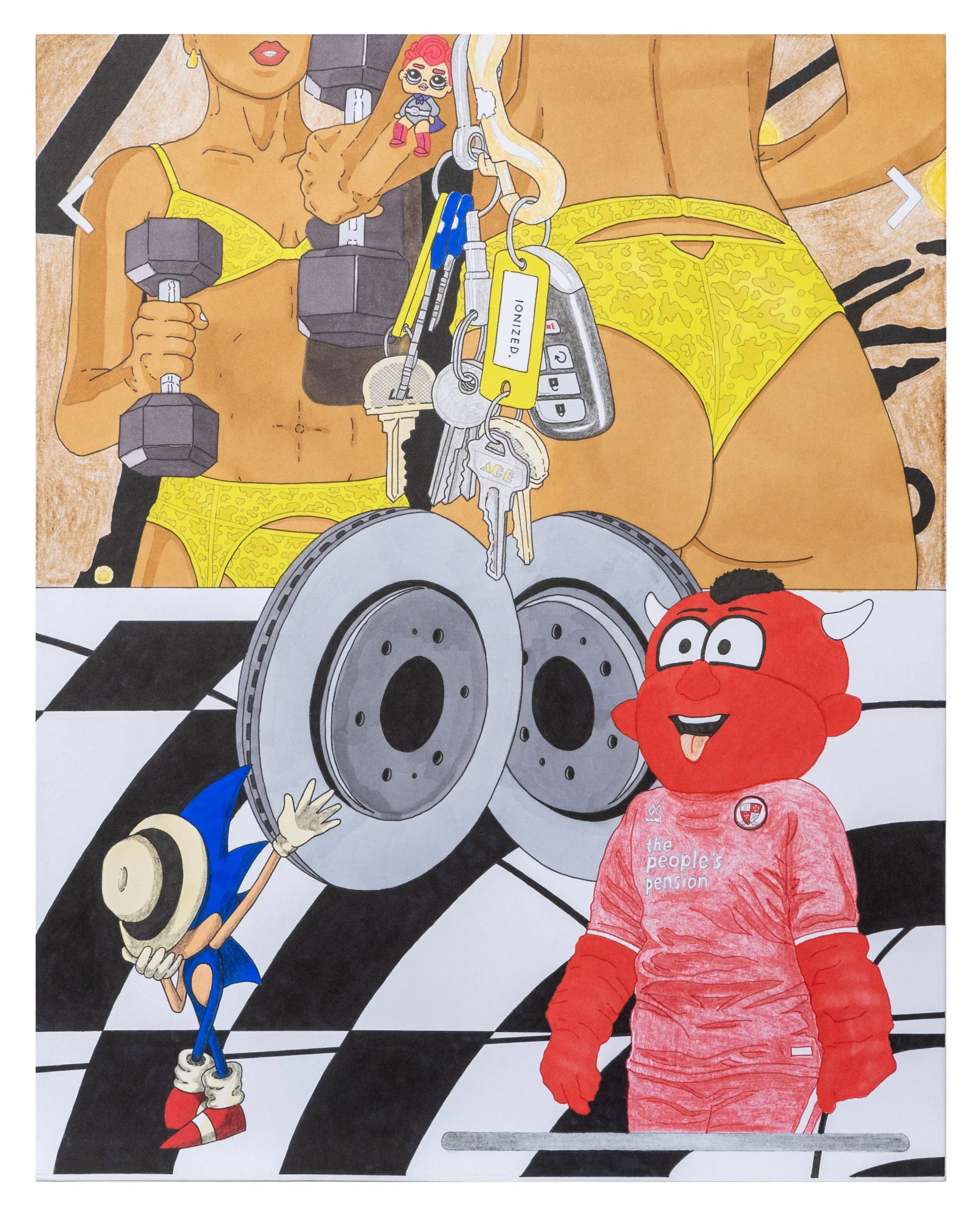 SlopWorld (Twice Shy / You Keep Flashing Your Angle Like You Wanna See Mine), 2025