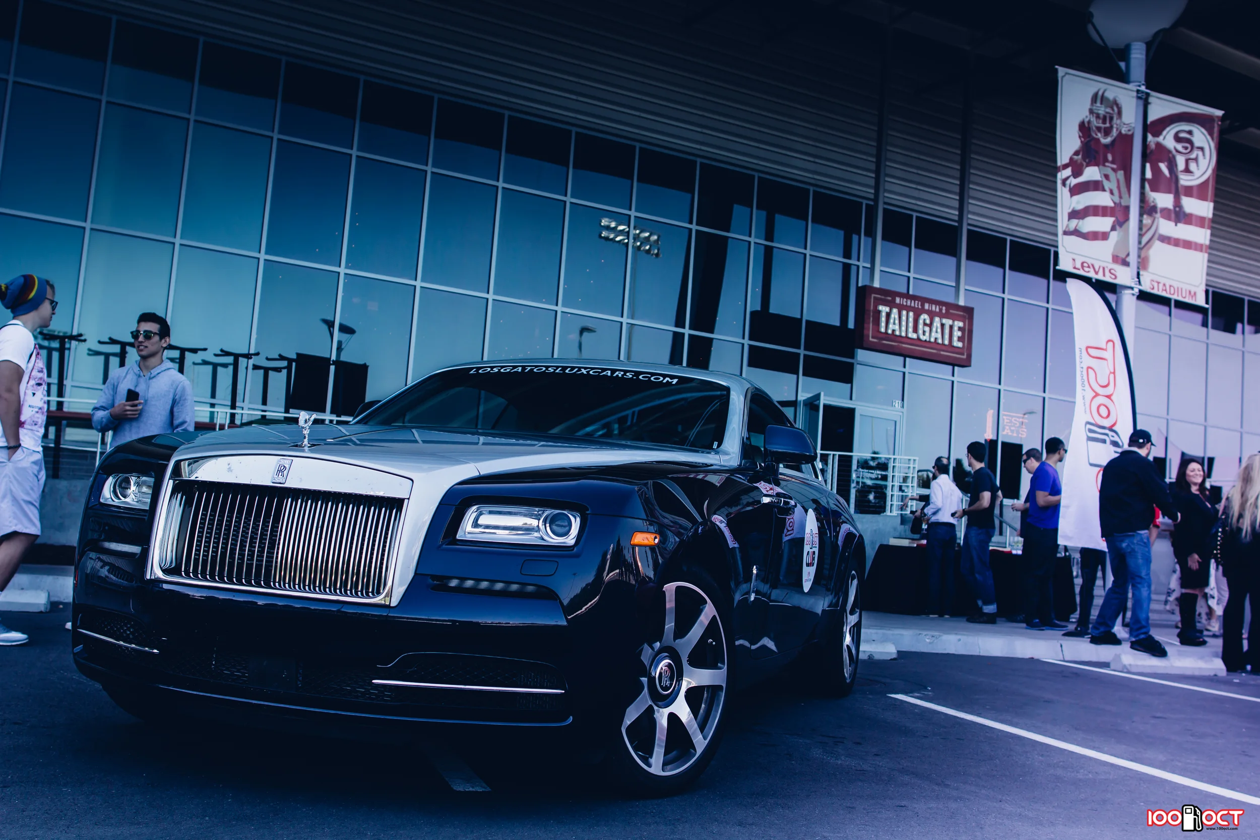 The perfect car for a tailgate party? Only at Michael Mina's! Credits: Dayne Dyer.