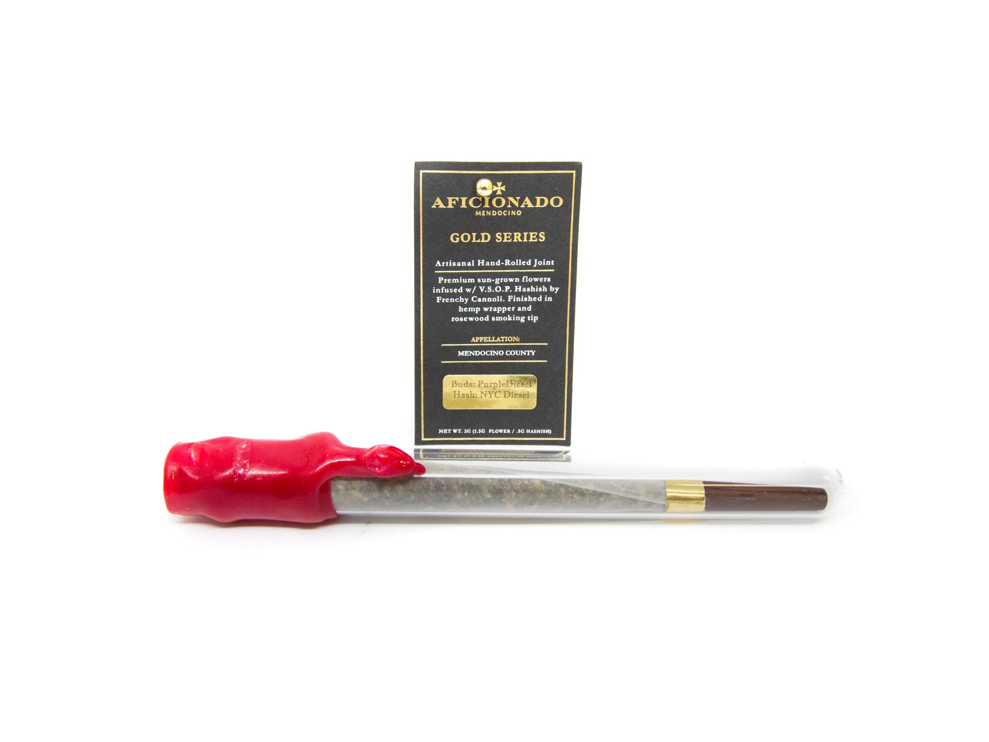 Aficionado's Gold Series crafted by the legendary Frenchy Cannoli are the perfect guest at a bachelor party! Available in a 1:1 CBD Blend that will help energize the crowd. 