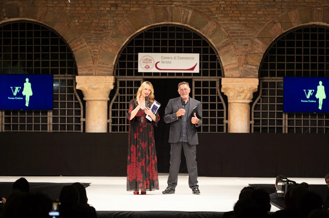 Anna Falchi con Fabio Testi