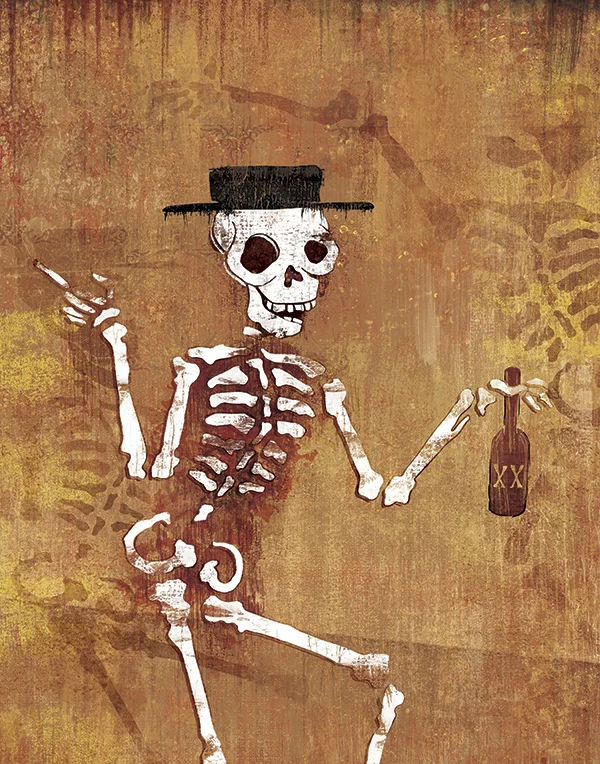 dia de los muertos calavera skeleton