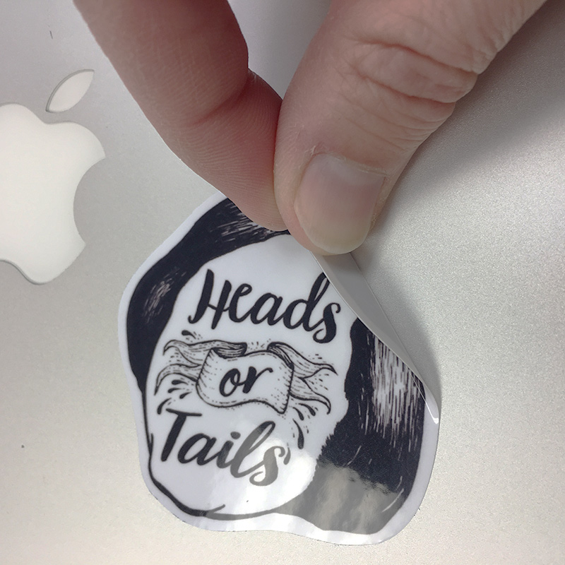 I get asked a lot of questions about our vinyl stickers, but the most frequent question is about removing them. All of our stickers are backed with vinyl instead of paper, which allows them to be easily removed from most surfaces. We cover our Macbooks with stickers (naturally), and they are easily repositioned or removed, even after weeks or months. Our stickers are extra thick, which keeps the stickers from being damaged during removal. Most stickers can even be applied a second or even third time to spice things up! Submit your question via our Contact page .