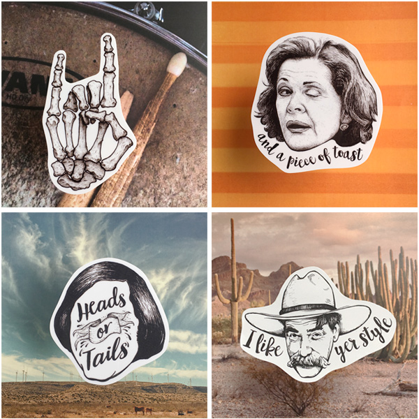 Every Friday we are giving away free stickers on Instagram! Entering is simple . Tag as many people as you like!