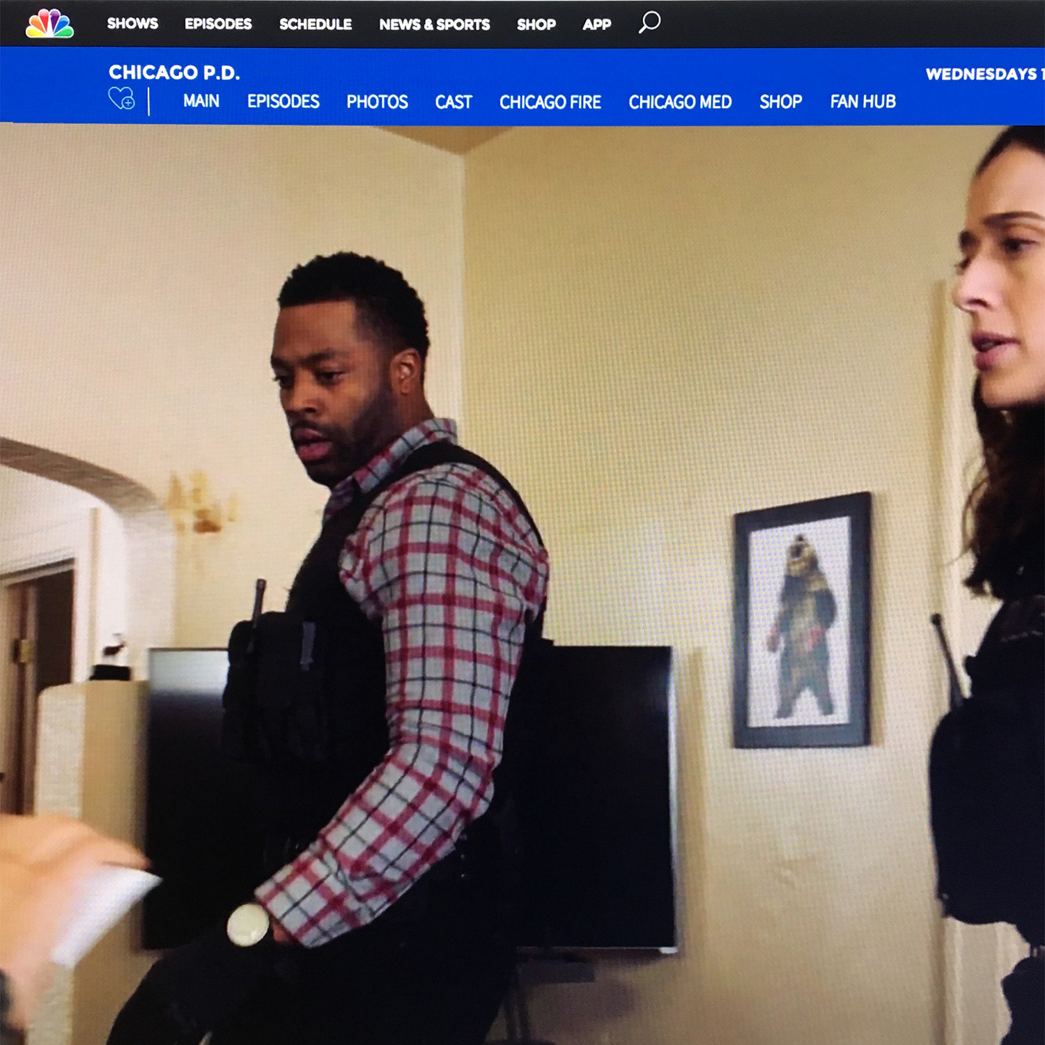 NBC's Chicago P.D. thought enough of our Boxing Bear art print to hang it on the wall of a heroin den! You can recreate your own heroin den by picking up one of our prints .