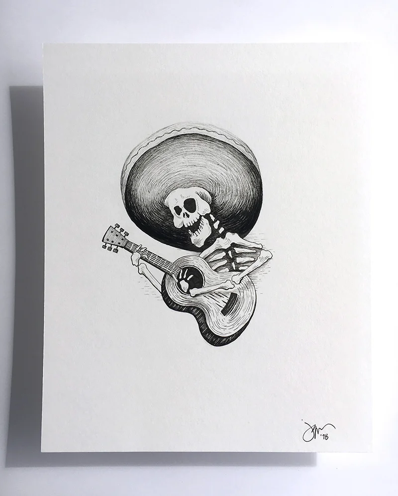 dia de los muertos musician