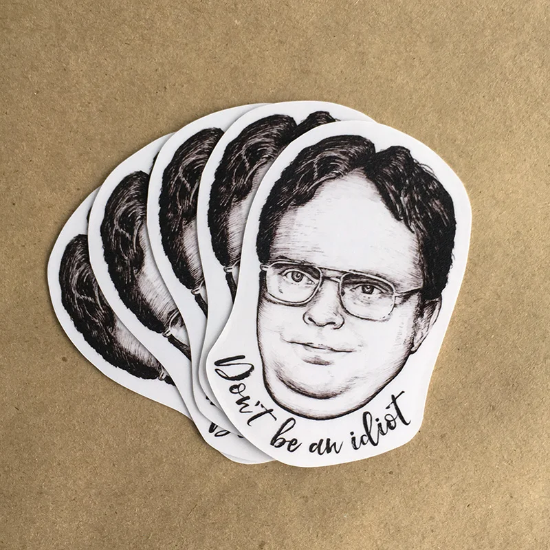 dwight schrute the office sticker
