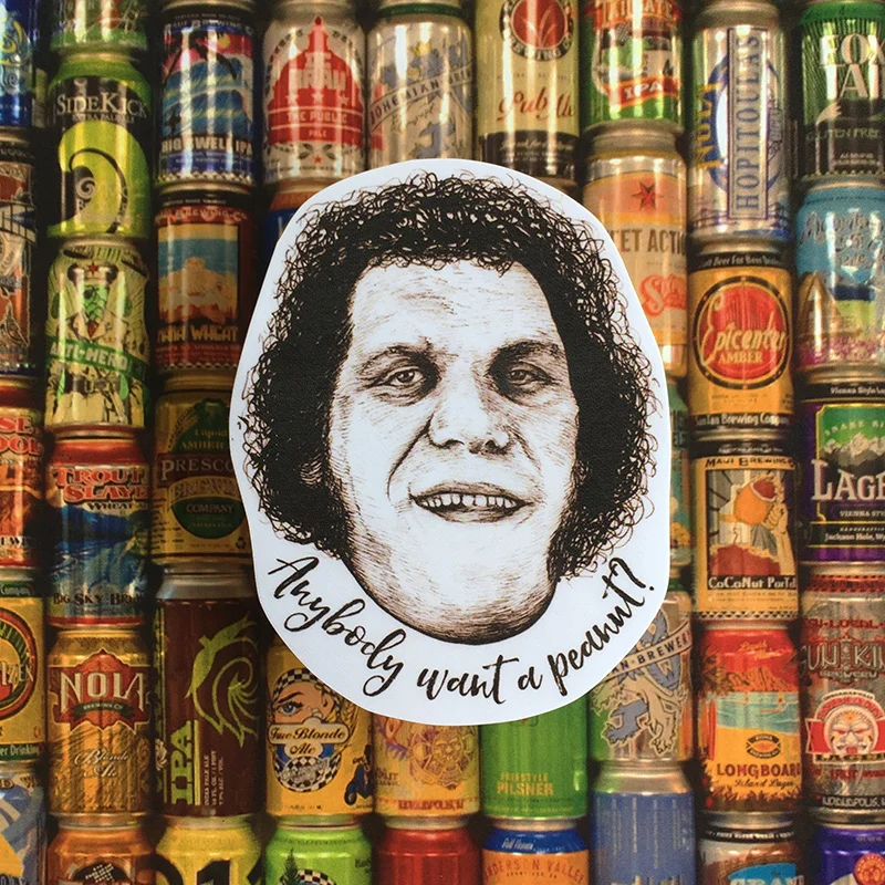 andre the giant sticker
