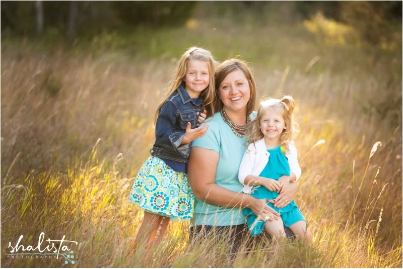 Mom and Girls Portrait