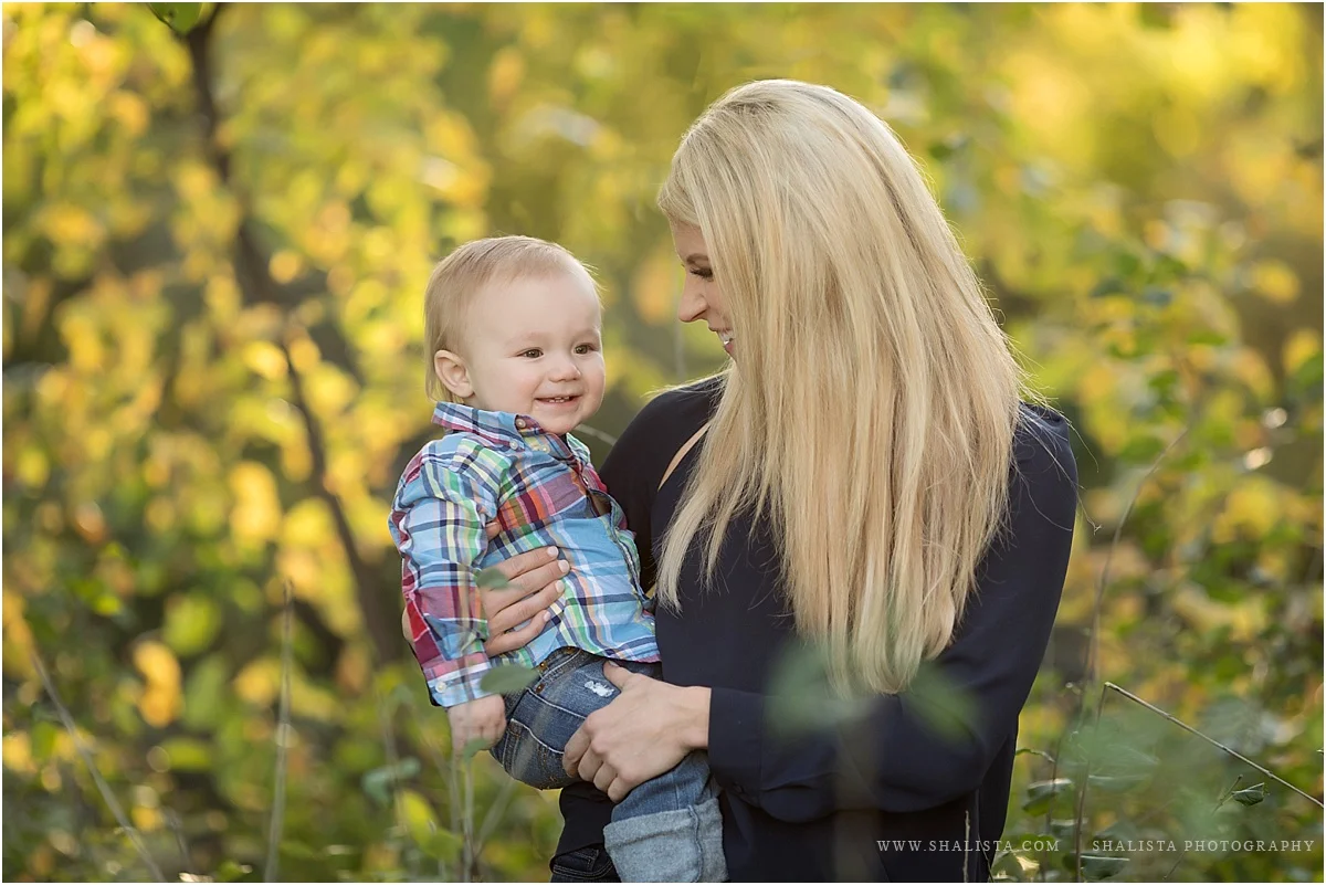 mother and son