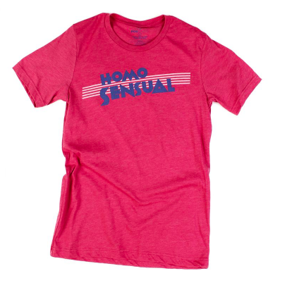 Homosensual Tee $25