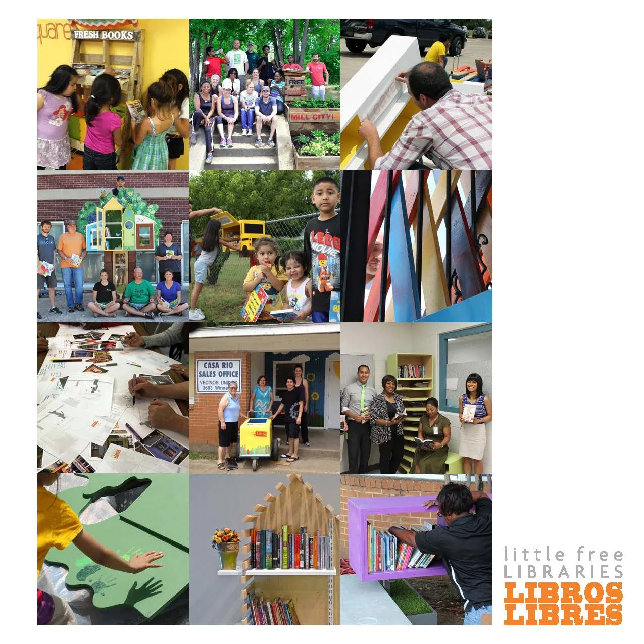 Little Free Libraries / Libros Libres