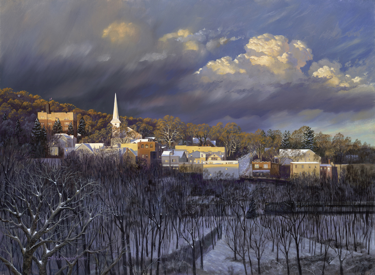 "Boonton in Winter"