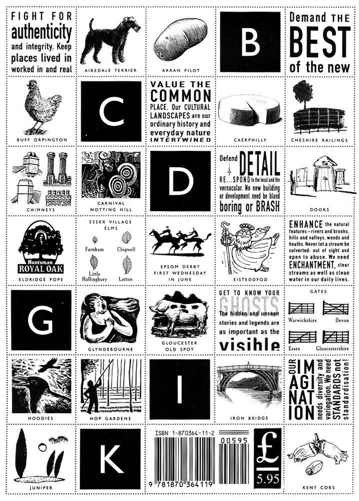 Rules for Local Distinctiveness. Image courtesy of Common Ground,