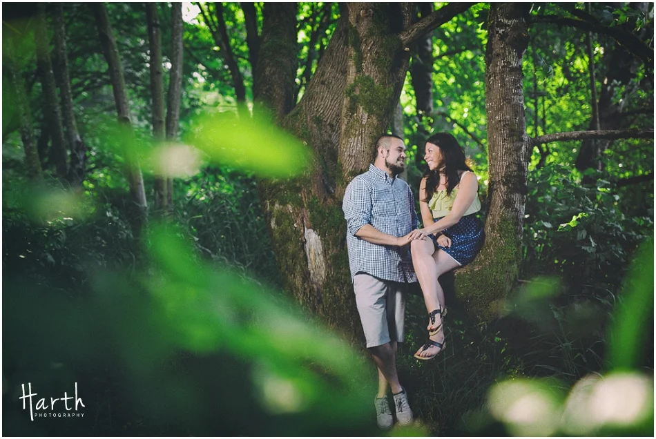Forest Engagement | Harth Photography
