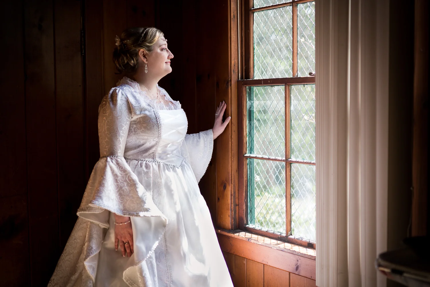 Renaissance Themed Wedding Bride