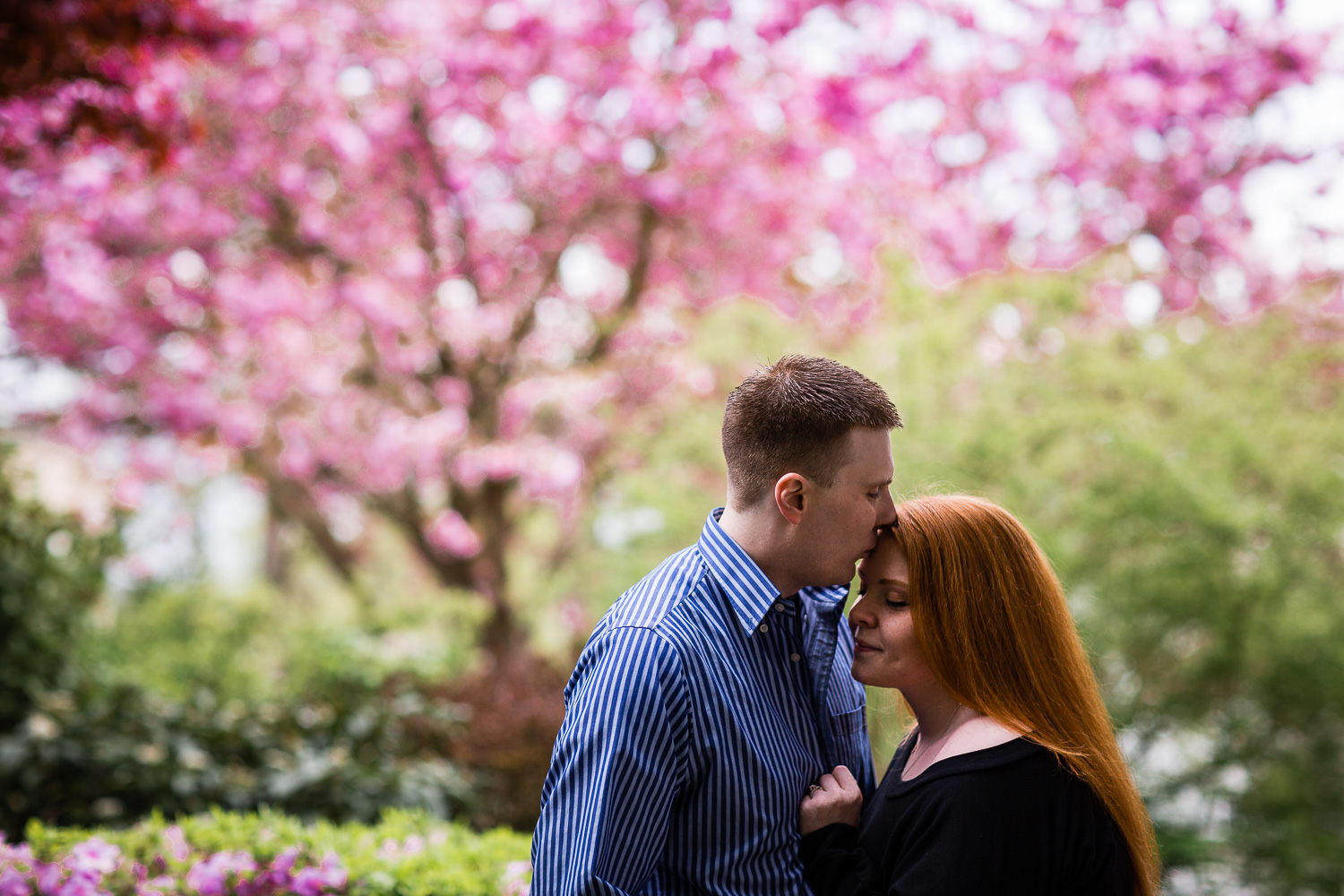 Downtown Snohomish Spring Engagement