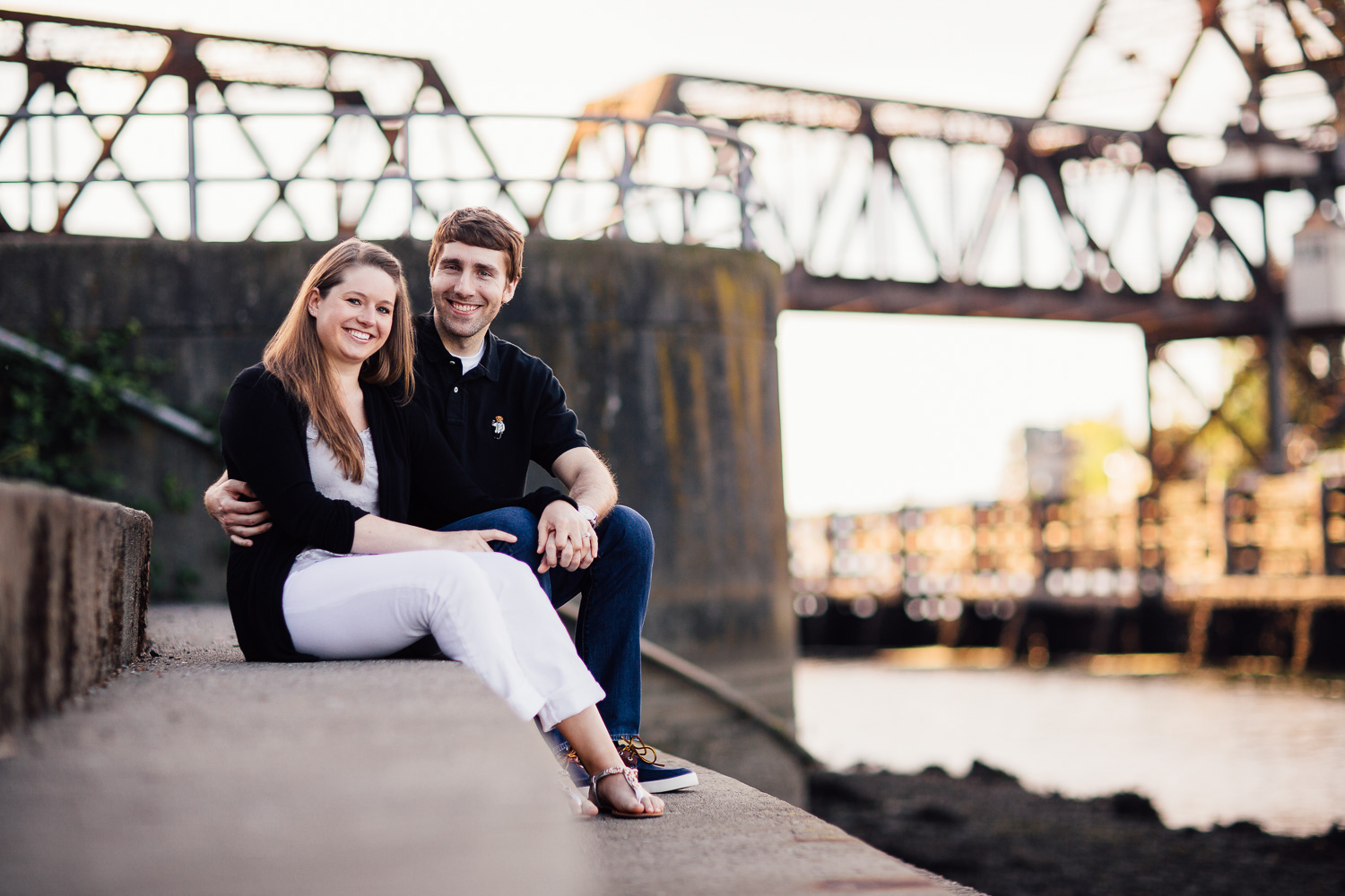 Seattle Ballard Locks Wedding Engagement