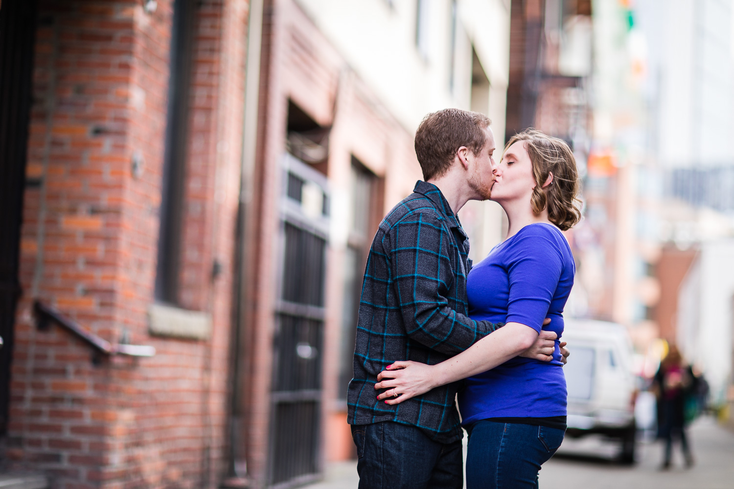 Downtown Seattle Engagement Photographer