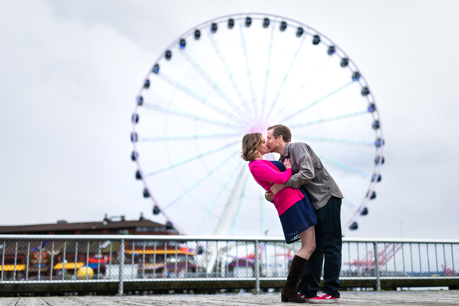 Seattle Ferris Wheel Waterfront