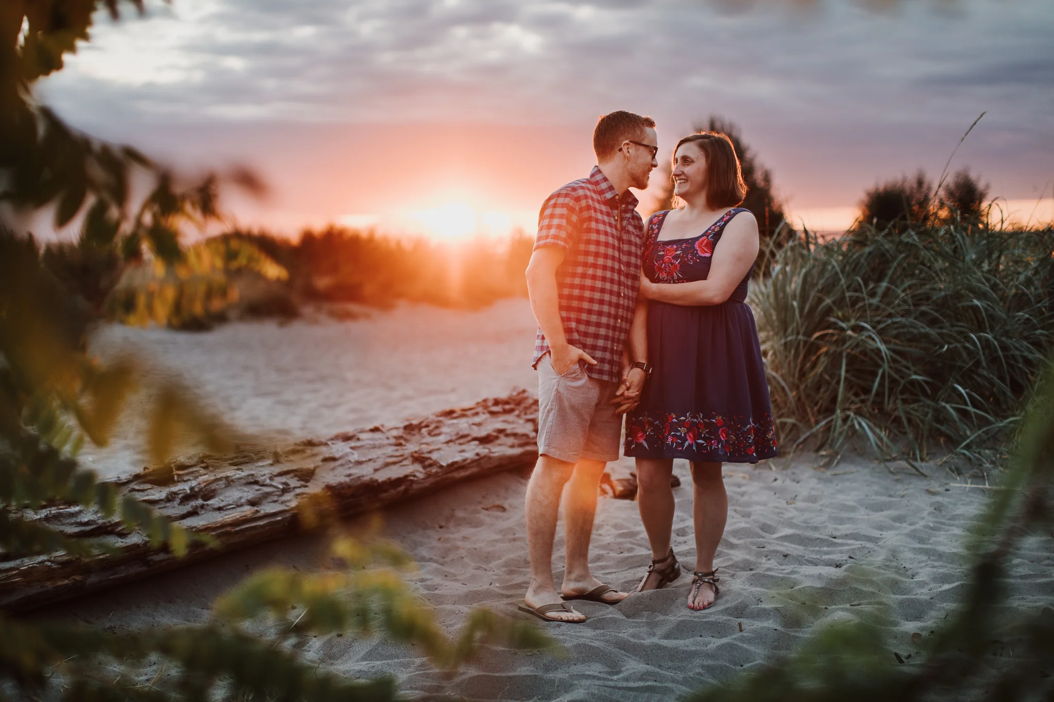 Seattle Golden Gardens Park Engagement