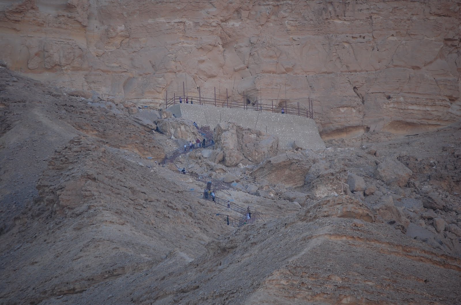 Close-up of the landing at the cave of St. Antony. (Photo by author)