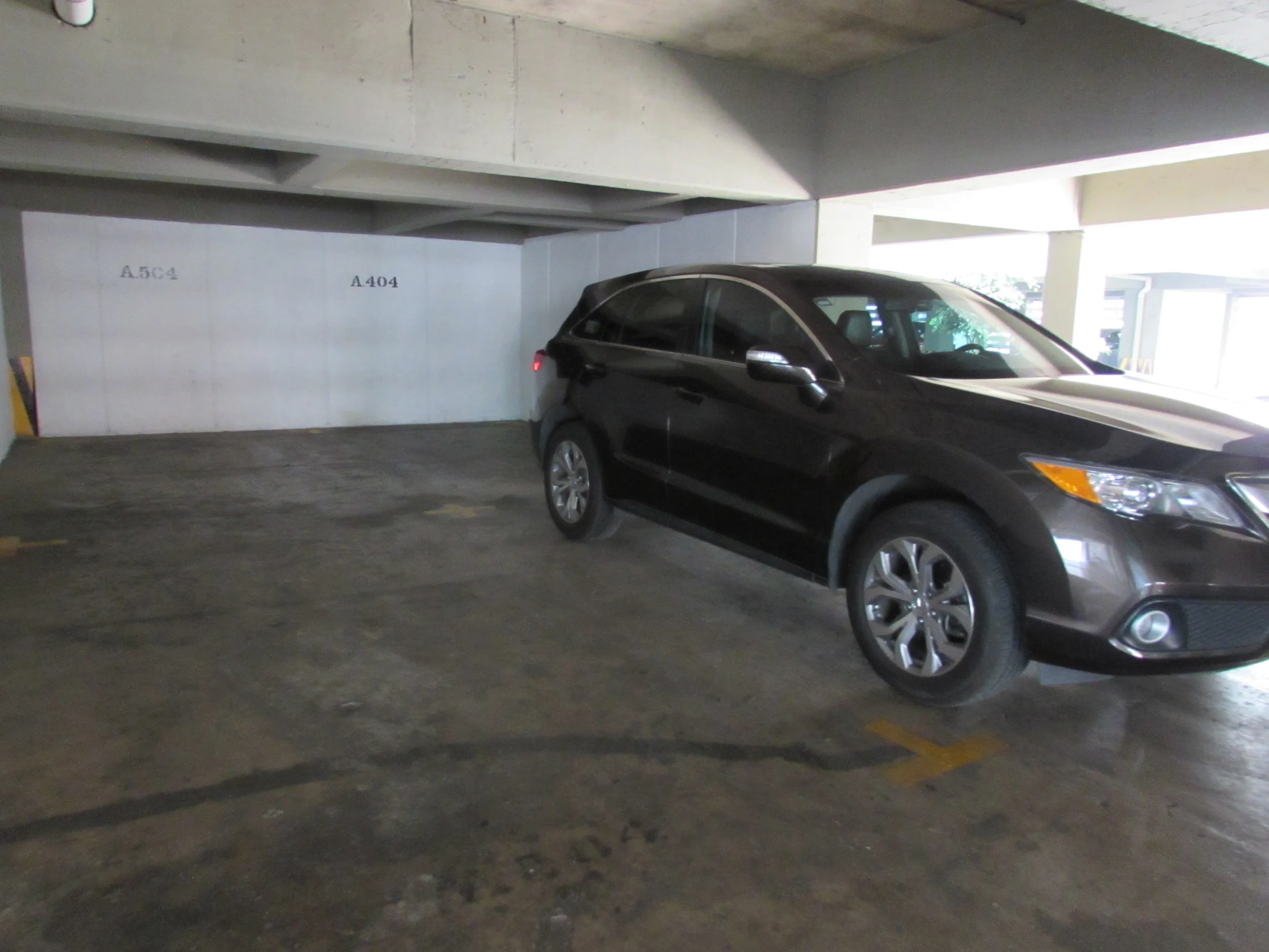 Lugares de estacionamiento 