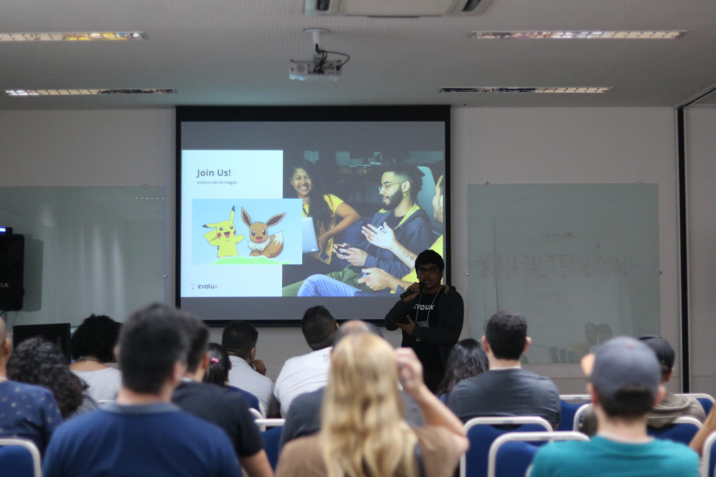 Lightning Talk realizada pelo desenvolvedor Marcell Guilherme na Natal Tech Conference
