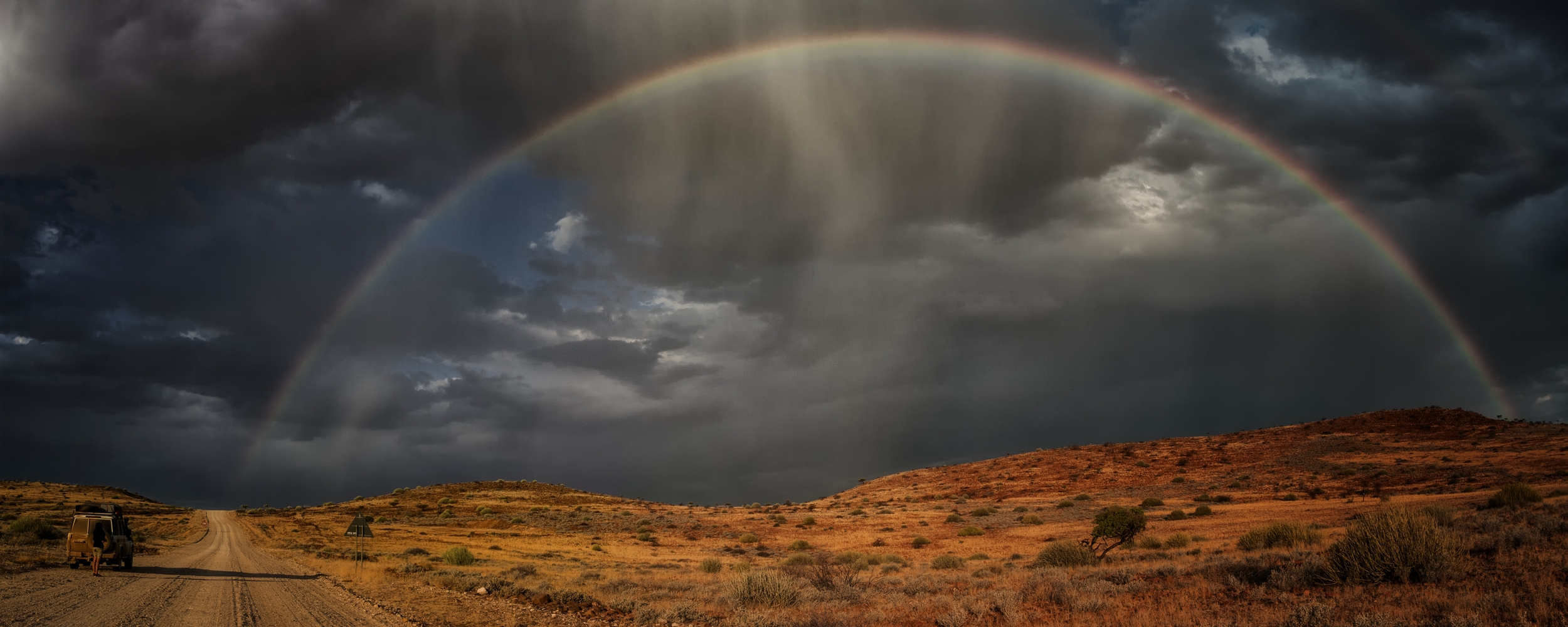 path to the rainbow