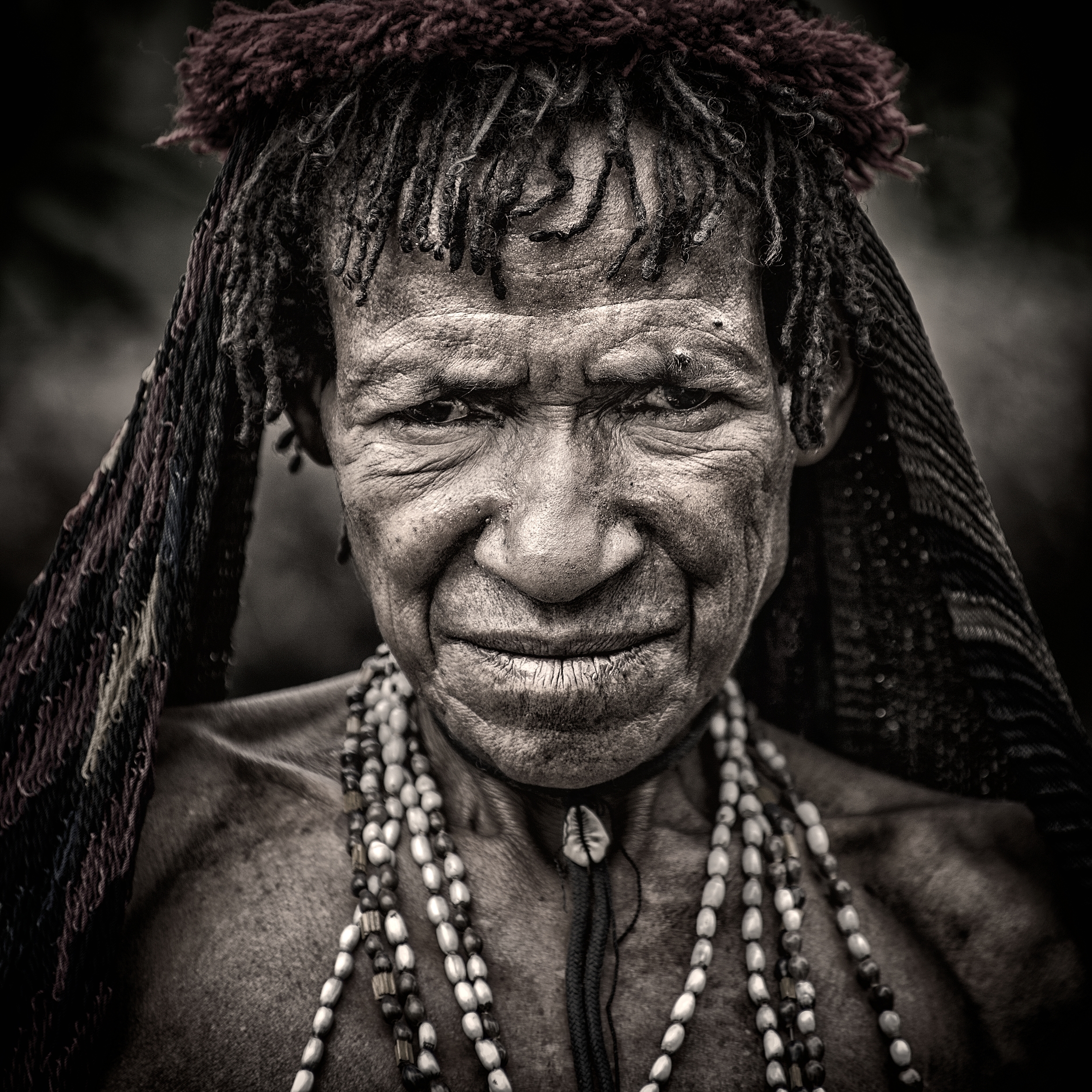 woman from dani tribe