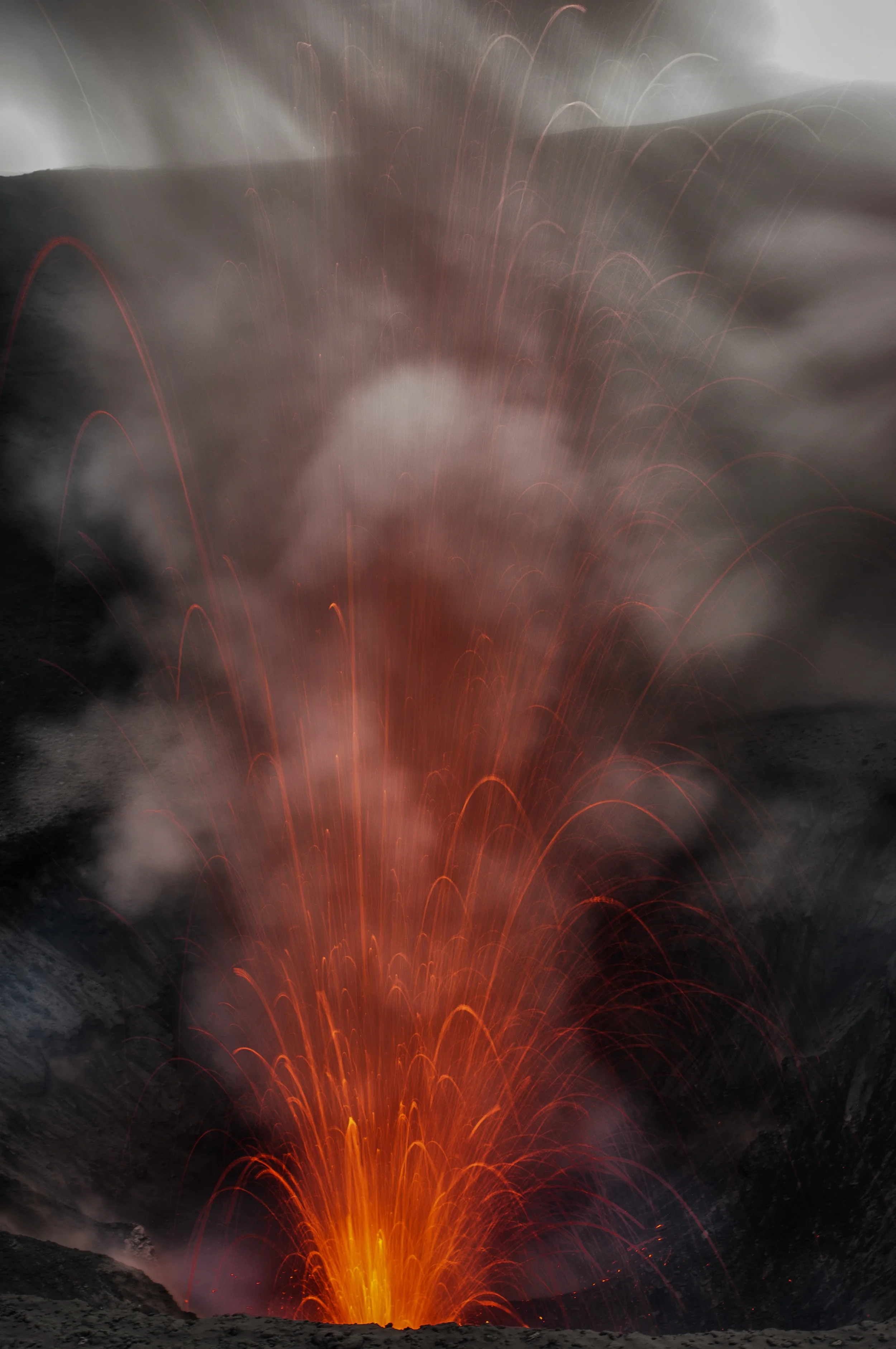 magma bubbles from mt. yasur