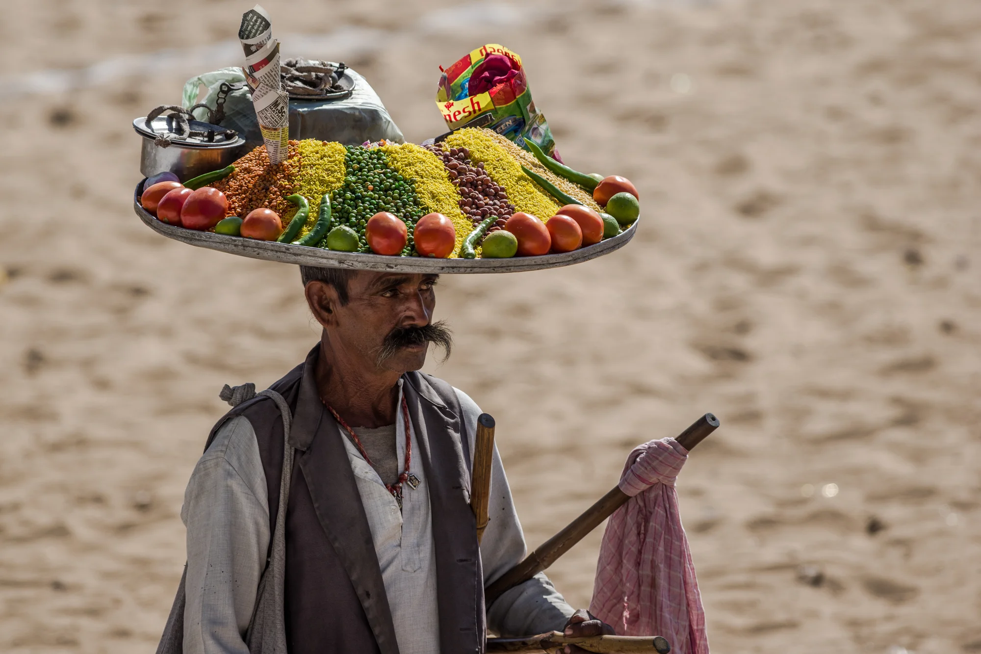Indian fast food in "100 Wonders of the World"