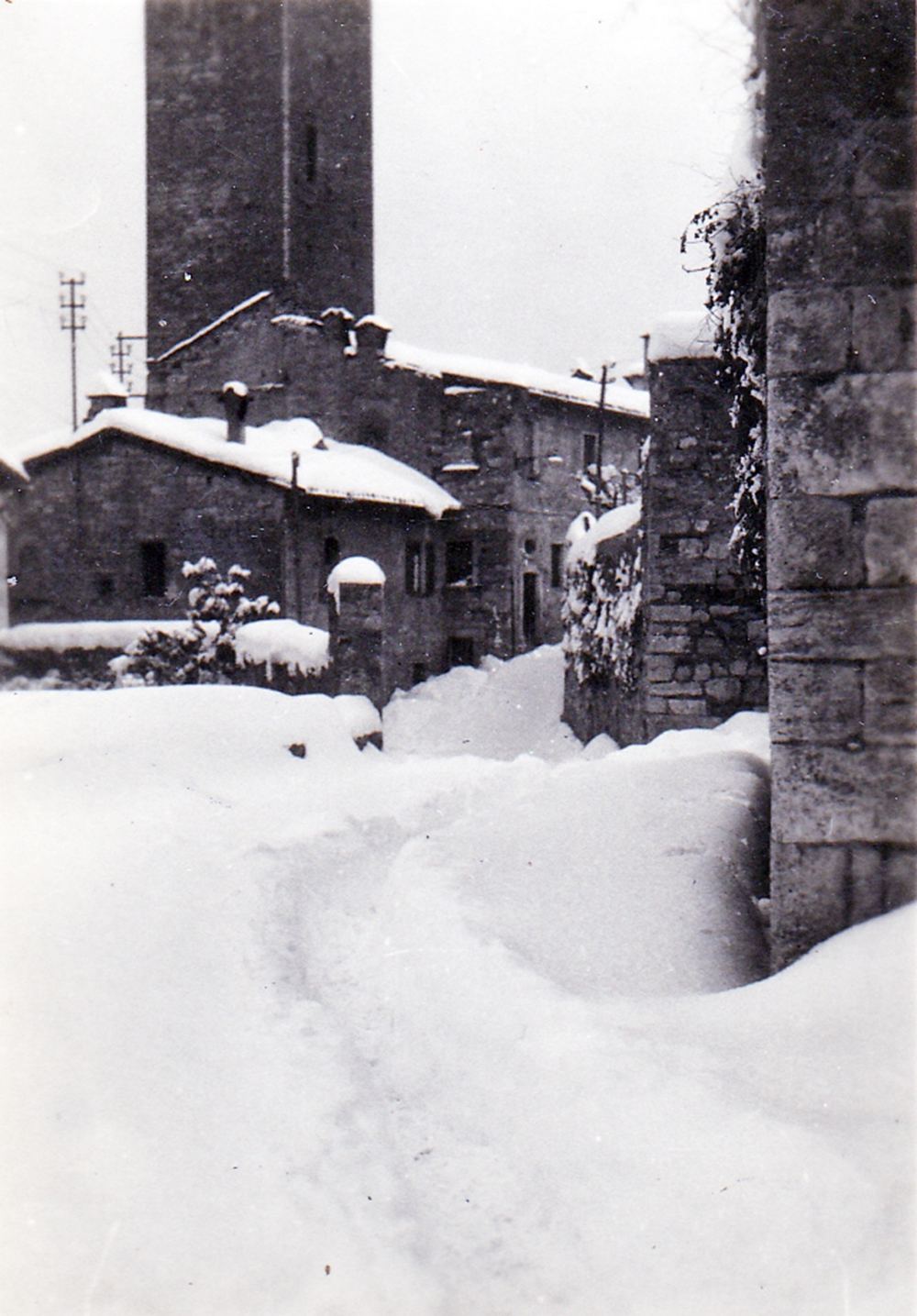 Snowfall in Ascoli –  1924? 