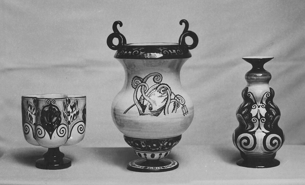Three vases (B)