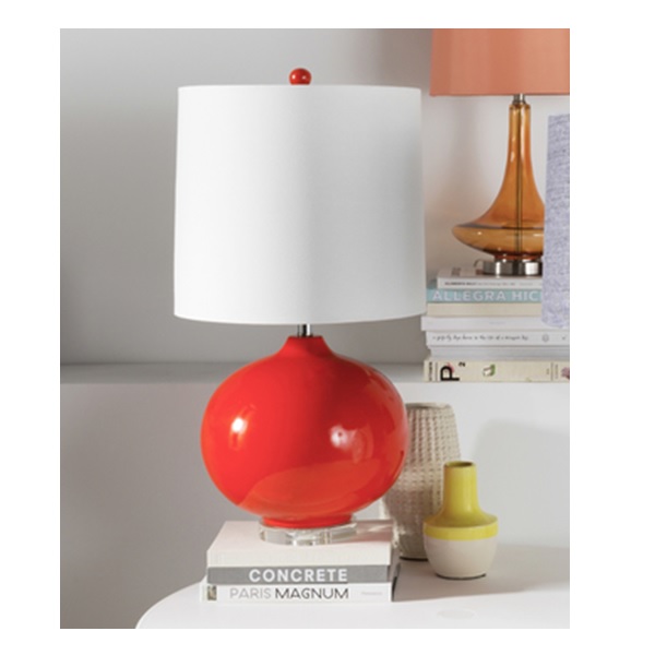 Red Ceramic Lamp Lmp 1014 Kugler S, Red Ceramic Table Lamp Uk