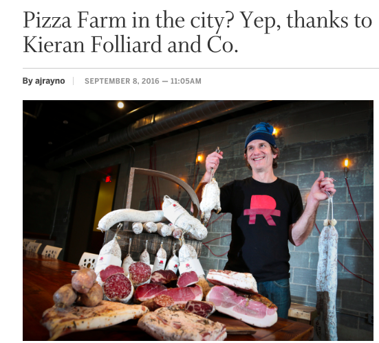 Star Tribune: Pizza Farm in the City?