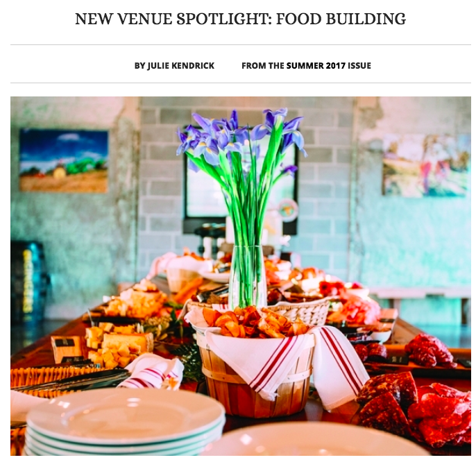 MN Meetings & Events: New Venue Spotlight: FOOD BUILDING