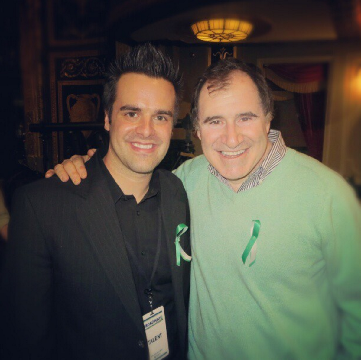 Michael J Moritz Jr with Richard Kind