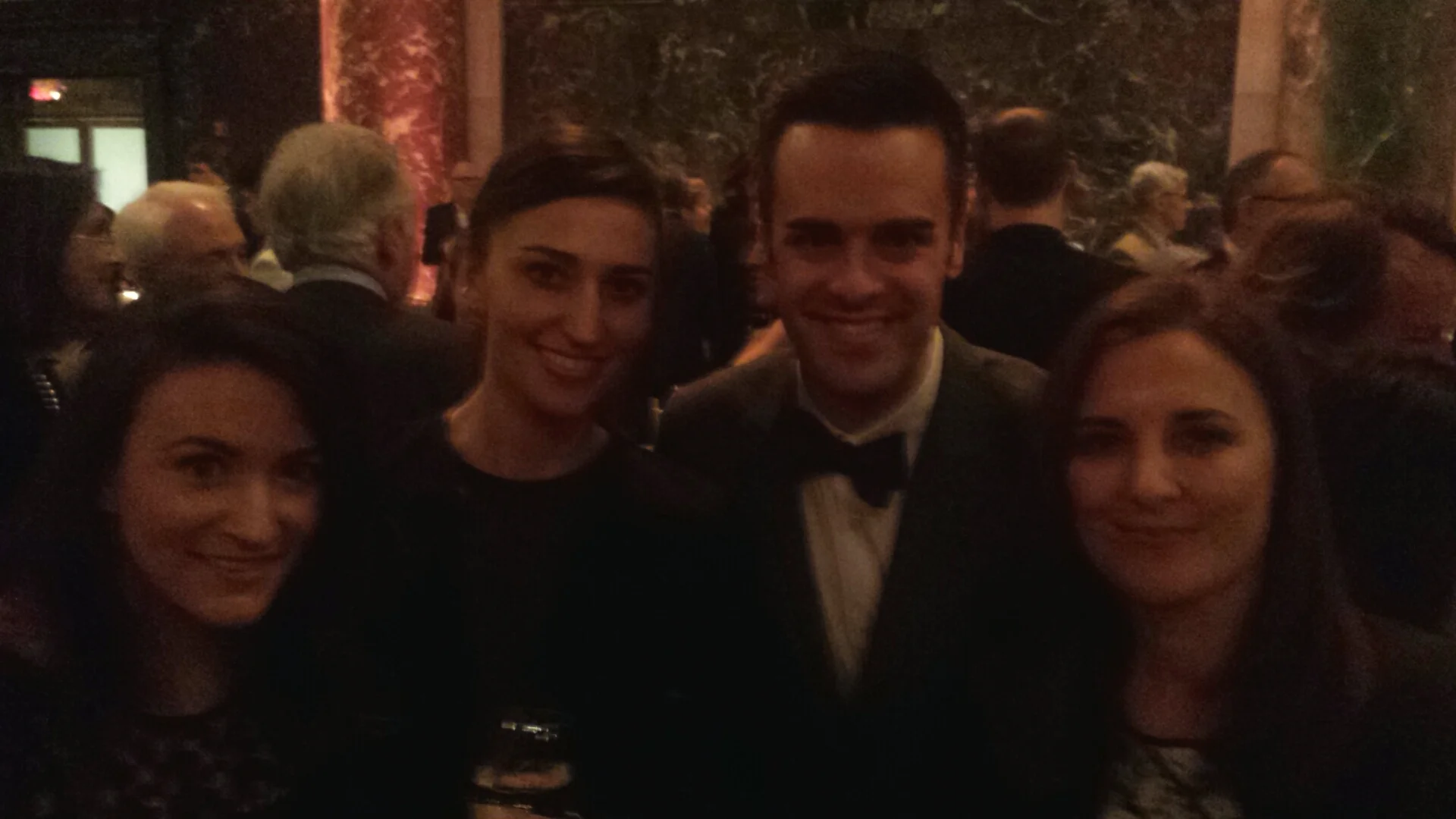 Michael J Moritz Jr with Sara Bareilles