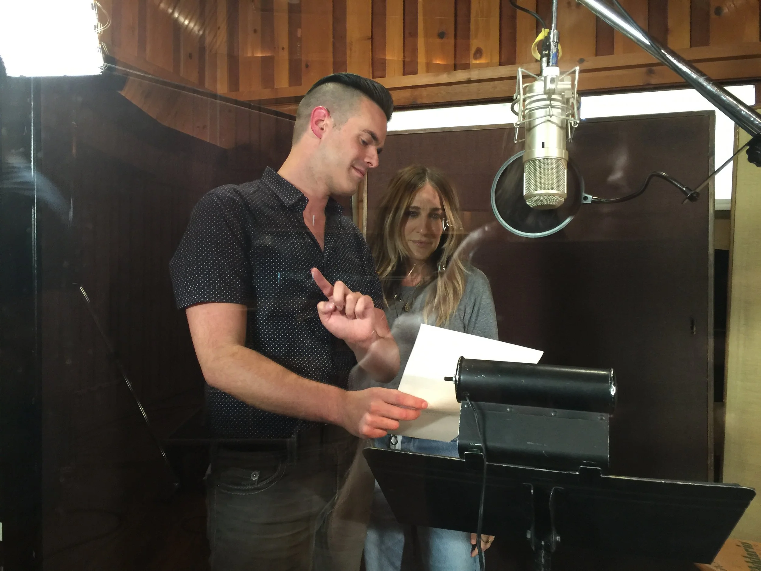 Michael J Moritz Jr with Sarah Jessica Parker