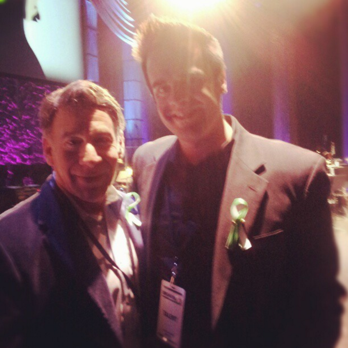 Michael J Moritz Jr with Stephen Schwartz