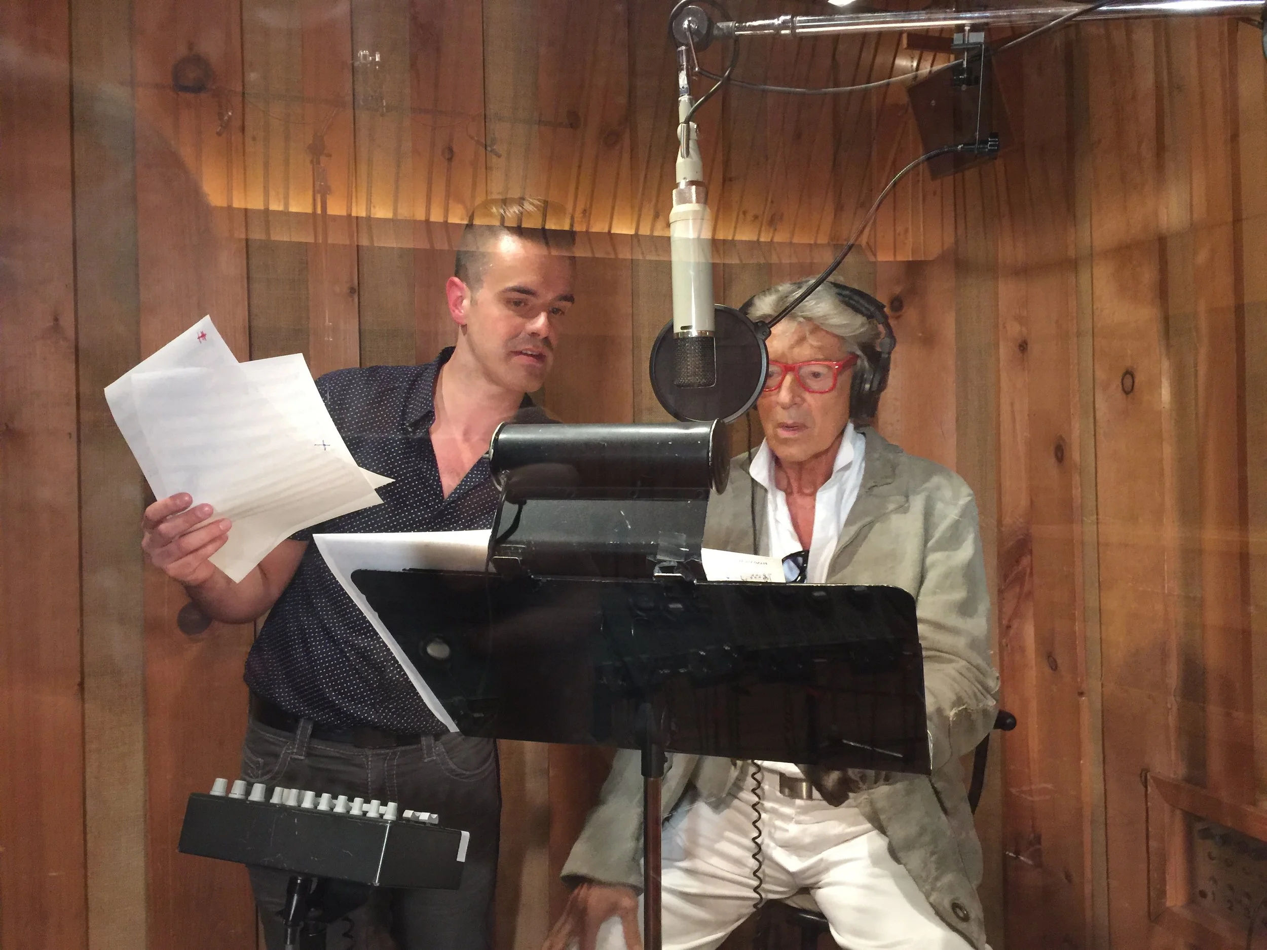 Michael J Moritz Jr and Tommy Tune