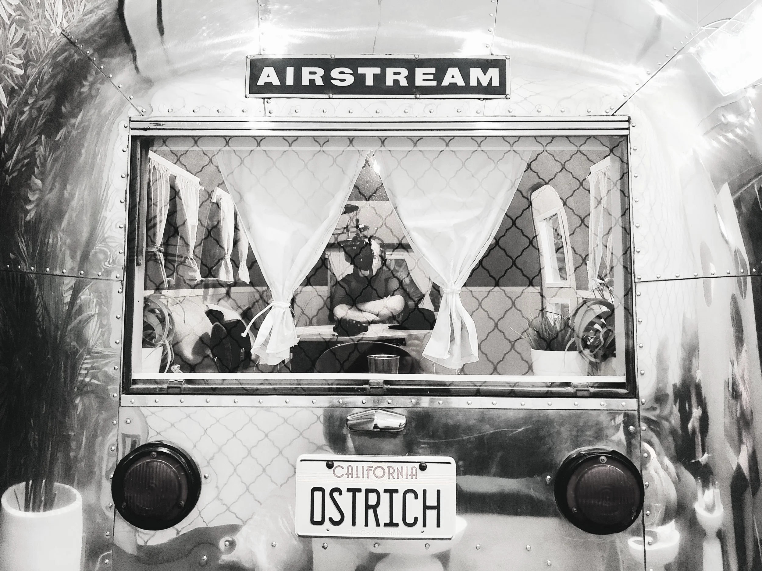 At the Annenberg Space for Photography they set up a StoryCorps booth where you could sit in this mini recording studio inside of an airstream and record a podcast about your life. We need more of this, and less shutting each other out.